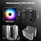 Thermalright Peerless Assassin 120 SE ARGB CPU Air Cooler, 6 Heat Pipes CPU Cooler, Dual 120mm TL-C12C-S PWM Fan, Aluminium Heatsink Cover, AGHP Technology, for AMD AM4/AM5 Intel 1700/115X/1200
