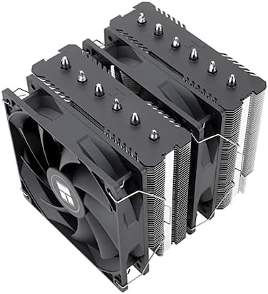 مبرد المعالج Thermalright Peerless Assassin 120 SE الهوائي، PA120 SE، مبرد معالج بستة أنابيب حرارية، مروحتان TL-C12C PWM مقاس 120 مم، غطاء مشتت حراري من الألومنيوم، تقنية AGHP، متوافق مع معالجات AMD A