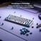 Glorious PC Gaming Race Glorious Gaming GMMK 2-65 Percent Keyboard - White Custom Layout - Compact Low-Profile - Hotswap w/Cherry Mx Style Switches - Incl. Double Shot KeycapsLinear Switches