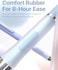 Four Candies Pastel Mechanical Pencil Set - 6PCS 0.5 mm0.7mm Pencils with 360PCS HB2 Lead Refills, 3PCS Erasers and 9PCS Eraser Refills, Cute School Supplies Stuff for Student Writing Drawing
