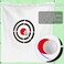 Gagalileo Galileo Golf Target Golf Training Aids Practice Target Backyard Driving Backstop Circle Style Target 5x6FT