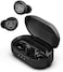 JLab JBuds Air Pro True Wireless Earbuds, Black, Bluetooth Multipoint, Auto PlayPause, Dual Connect, IP55 SweatDust Resistance, Be Aware Audio for Safety, Custom 3 EQ Sound Settings