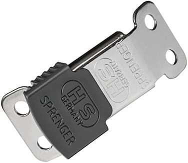 Herm Sprenger ClicLock Fastener Stainless Steel Buckle for Prong Dog Training CollarQuick Release with Easy Buckle for Medium Large Dogs (3.0/3.2mm