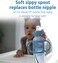 Dr. Brown's Narrow Transitional Sippy Bottle with Silicone Handles 8oz 250mL Blue 1-Pack