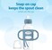 Dr. Brown's Narrow Transitional Sippy Bottle with Silicone Handles 8oz 250mL Blue 1-Pack