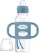 Dr. Brown's Narrow Transitional Sippy Bottle with Silicone Handles 8oz 250mL Blue 1-Pack