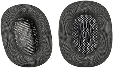 Damex Updated airpods max Ear Cushions, mesh Fabric airpods max Replacement earpads, Noise Cancellation Mode and Transparency Mode Sound Closer to The Original(Grey