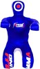 Stylso Wrestling Dummy Grappling Dummies - BJJ Dummy MMA Judo Karate Training jiu Jitsu Dummy Un-Filled - Sitting - Size: 5ft / 60 inches (Black - Blue - Red - Yellow