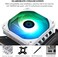 Thermalright AXP120-X67 White ARGB Low Profile CPU Air Cooler with Quite 120mm TL-C12015W-S PWM Fan, 6 Heat Pipes, 67mm Height, for AMD AM4/Intel LGA 1700/1150/1151/1155/1156/1200/20XX, LGA1700