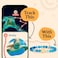 Fahlo Sea Turtle Tracking Bracelet, Elastic, supports the Sea Turtle Conservancy, one size fits most for Men and Women