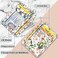 Slim Front Pocket Wallet RFID ID Card Holder Cute Small Wallet with Keychian for Women