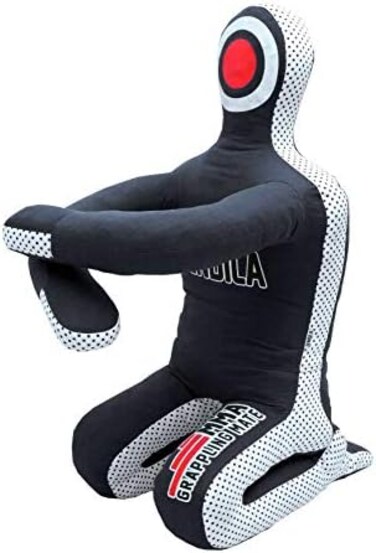 Jendila Grappling Dummy MMA Jiu Jitsu &ndash; Grappling Wrestling Dummy &ndash; Made from Durable Canvas Fabrics &ndash; MMA Dummy for Multiple Drills UNFILLED
