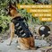 OneTigris No Pull Tactical Dog Harness for Medium Dog, Mesh Design Breathable Military Dog Molle Vests with Handles, Service Dog Vest Harness for Walking Hiking Training (L, Black