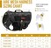 OneTigris No Pull Tactical Dog Harness for Medium Dog, Mesh Design Breathable Military Dog Molle Vests with Handles, Service Dog Vest Harness for Walking Hiking Training (L, Black