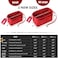 OPPOSHE Purse Organizer Insert for Handbags, Softened Felt Bag Insert Organizer for Tote, Compatible with LV, Coach, MK, Kate Spade, Goyard, Longchamp (Red, Large