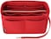OPPOSHE Purse Organizer Insert for Handbags, Softened Felt Bag Insert Organizer for Tote, Compatible with LV, Coach, MK, Kate Spade, Goyard, Longchamp (Red, Large