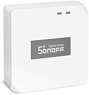 Sonoff Zigbee Bridge Pro Wireless Gateway, Manage up to 128 Sub-devices Work with Alexa, Google Home, PC V0, White