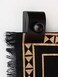 MOCTUS 4 Quilt Hangers for Wall Display, Decorate with Your Blanket and Tapestry Hangers, Wooden Rug Hangers for Wall Hangings (Black, 4 Clips with Hardware
