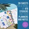 The Happy Planner Happy Planner Disney Stickers, Aloha Stitch&ndash;Theme Planner Stickers, Disney Planner Accessories, Disney Sticker Set for Calendars and More, 30 Sheets, 470 Total Stickers