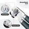 Beneno Manual Can Opener, Green, Carbon Steel Blade, Soft Rubber Handle, Built-in Bottle Opener