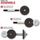 Modern Innovations Kids Weight Set Toy, Baby Workout Weights, Fun Fitness and Exercise Equipment for Toddlers