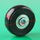 F-ber Suitcase Luggage Wheels Replacement Kit OD60mm Wheels ABEC 608zz Skate Inline Outdoor Skate Replacement Wheels Multiple Sizes, Set of (2Wheels (OD:60 W:18 ID:6 Axles: 3035