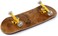 Teak Tuning 32mm PROlific Complete Fingerboard - Color Deisgn Options32mm x 97mm Handmade Maple Wood DeckPro Board ShapePolyurethane Bearing WheelsO-Ring Tuning