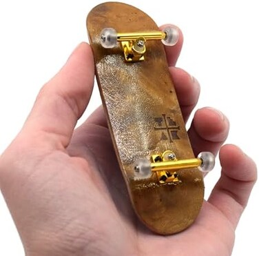 Teak Tuning 32mm PROlific Complete Fingerboard - Color Deisgn Options32mm x 97mm Handmade Maple Wood DeckPro Board ShapePolyurethane Bearing WheelsO-Ring Tuning