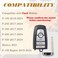 SUPALAND Remote Key Fob Replacement Fits for Ford F150/F-150 F250/F-250 F350 F450 2017 2018 2019 2020 2021 2024 Bronco Smart Proximity Keyless Entry Remote Start Control 164-R8166 5929503 M3N-A2C93142