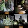 LANSOW Solar Spot Lights Outdoor, [8 Pack/57 LED] 2-in-1 Solar Landscape Spotlights, 3 Modes IP65 Waterproof Dusk to Dawn Solar Powered Flood Wall Lights for Outside Yard Garden Pathway(Cool White
