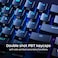 لوحة مفاتيح الألعاب الميكانيكية HyperX Alloy Origins 65 - تصميم صغير الحجم 65% - مفاتيح حمراء خطية - أغطية مفاتيح PBT مزدوجة الطبقة - إضاءة خلفية RGB LED - متوافقة مع برنامج NGENUITY