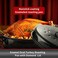 صينية تحميص من الجرانيت من JY COOKMENT، صينية تحميص مطلية بالمينا مقاس 19 بوصة مع غطاء مقبب - وعاء تحميص بيضاوي للديك الرومي والدجاج والضأن والخضراوات - أدوات طهي آمنة للغسل في غسالة الأطباق تناسب ديك