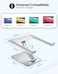 RIWUCT Foldable Laptop Stand, Height Adjustable Ergonomic Computer Stand for Desk, Aluminum Portable Laptop Riser Holder Mount Compatible with MacBook Pro Air, All Notebooks 10-16
