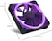مراوح NZXT F120 RGB - RF-R12TF-B1 - إضاءة RGB قابلة للتخصيص - تبريد هادئ للغاية - ثلاث مراوح (وحدة تحكم RGB متضمنة) - مروحة 120 مم - أسود