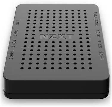 وحدة تحكم NZXT RGBFan - AC-CRFR0-B1-6 قنوات إضاءة RGB - 3 قنوات للمراوح - تخصيص إضاءة RGB - أسود