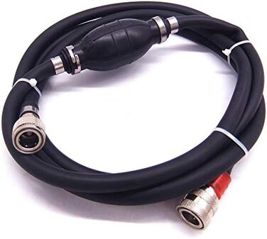 خرطوم وقود SouthMarine 3B7-70200-3 3B7-70200-4 3B7702003 مع مضخة يدوية لمحركات Tohatsu Nissan الخارجية من الفئة M NS MD بقوة 5-90 حصان وطول 7.93 قدم