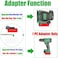 محول LQ-18RY لبطاريات الليثيوم من نوع Milwaukee M18 RED Slider، متوافق مع أدوات HitachiMetabo HPT اللاسلكية 18 فولت (متوفر في المخزون الأمريكي - المحول فقط)