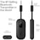 Twelve South AirFly Pro Bluetooth Wireless Audio Transmitter, Receiver for up to 2 AirPods, Wireless Headphones, Black
