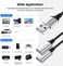 MOGOOD USB Extension Cable,USB A Male to 2 Female Extension Cord Durable USB Splitter Cable Nylon Braided Fast Data Transfer Compatible with Printer, USB Keyboard, Flash Drive, Hard Drive, PlayStation
