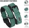 Didog Soft Padded Leather Dog Collar, Durable Leather Dog Collar with Adjustable, Rustproof Metal Buckle for Small, Medium and Large Dogs, Green, XL