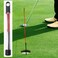 HH-GOLF 3 Meters Golf Putting String Guide, Golf Alignment Training Aid, Poket Size Master Straight Golf Putting Guide Line for Green