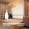Sigalux Candelabra LED Light Bulbs Dimmable, E12 40 Watt Chandelier CA10 Flame Tip Candle 2700K Warm White,300LM E12 Bulb for Chandeliers, Ceiling Fan, Pendant, 12 Pack