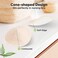 KeaBabies Organic Bamboo Nursing Pads - 14 Washable Nursing PadsLaundry Bag - Reusable Nursing Pads for Maternity - Washable Nursing Pads (Bare Beige, L 12 cm