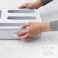 YouCopia StoraBag Drawer Food Bag Dispenser, 3-Slot Plastic Ziploc Bag Organizer for Kitchen, Holds Food Storage Bags, Freezer Bags, Snack Bags, BPA-Free, Easy to Clean