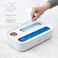 YouCopia StoraBag Drawer Food Bag Dispenser, 3-Slot Plastic Ziploc Bag Organizer for Kitchen, Holds Food Storage Bags, Freezer Bags, Snack Bags, BPA-Free, Easy to Clean