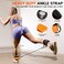HPYGN Ankle Resistance Bands with Cuffs, Ankle Bands for Working Out, Resistance Bands for Leg Butt Training Exercise Equipment for Kickbacks Hip Gluteus Training Exercises, Ankle Strap with Exercise