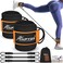 HPYGN Ankle Resistance Bands with Cuffs, Ankle Bands for Working Out, Resistance Bands for Leg Butt Training Exercise Equipment for Kickbacks Hip Gluteus Training Exercises, Ankle Strap with Exercise