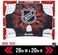 Franklin Sports NHL Kids Knee Hockey Goal Set - Mini Hockey GoalStick Set - Automatic Hockey Ball Passer, GoalTarget Set - Youth Toy Hockey Set