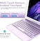 جراب لوحة مفاتيح TQQ Touchpad لجهاز iPad 10.2 الجيل التاسع/الثامن/السابع، جراب لوحة مفاتيح لجهاز iPad الجيل التاسع/الثامن/السابع - غطاء حماية قابل للدوران 360 درجة للوحة مفاتيح iPad الجيل التاسع/الثام