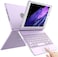 جراب لوحة مفاتيح TQQ Touchpad لجهاز iPad 10.2 الجيل التاسع/الثامن/السابع، جراب لوحة مفاتيح لجهاز iPad الجيل التاسع/الثامن/السابع - غطاء حماية قابل للدوران 360 درجة للوحة مفاتيح iPad الجيل التاسع/الثام
